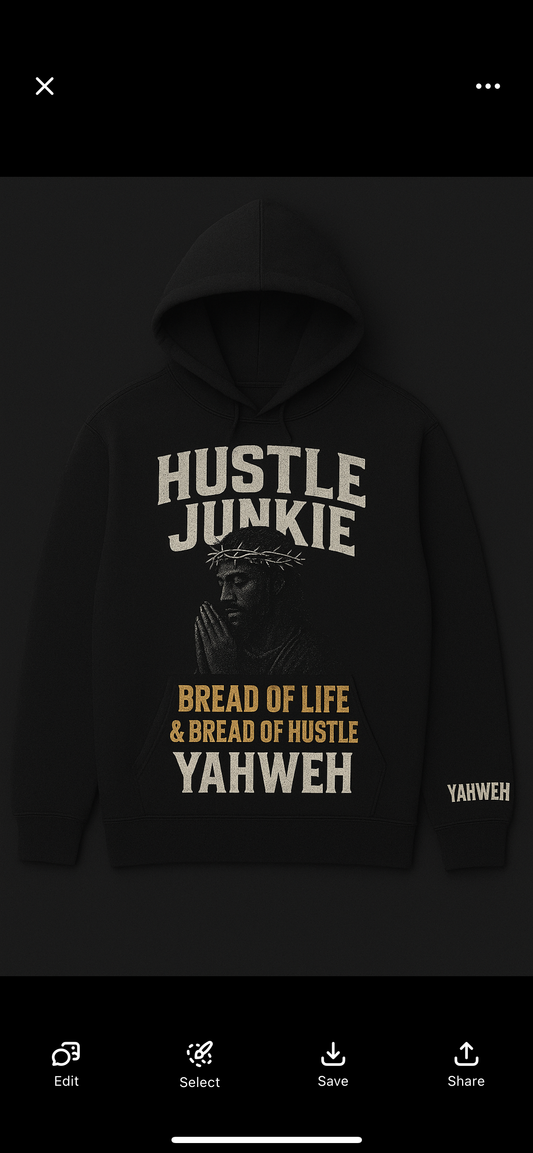 Hu$tle Junkie: Yahweh season hoodie